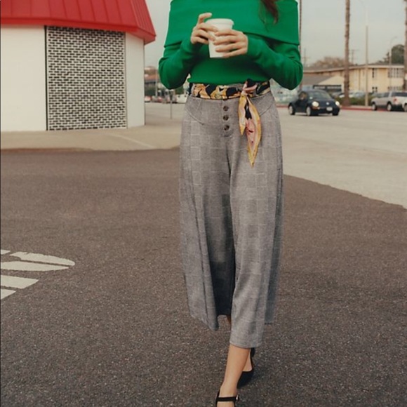 Anthropologie Pants - NWOT Anthropologie Cropped Menswear Pants-Medium